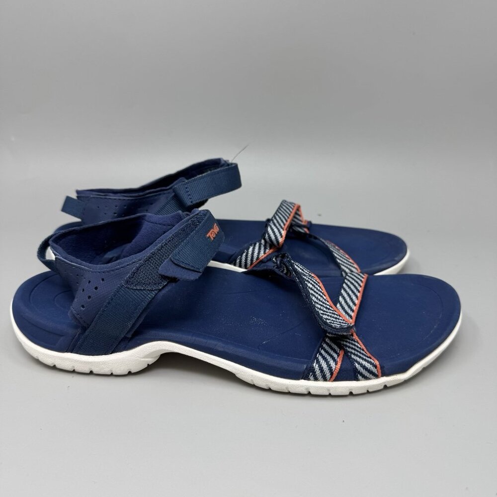 TEVA Verra Sandals Women's Size 10 Blue Strappy Outdoor Hiking Shoes 1006263